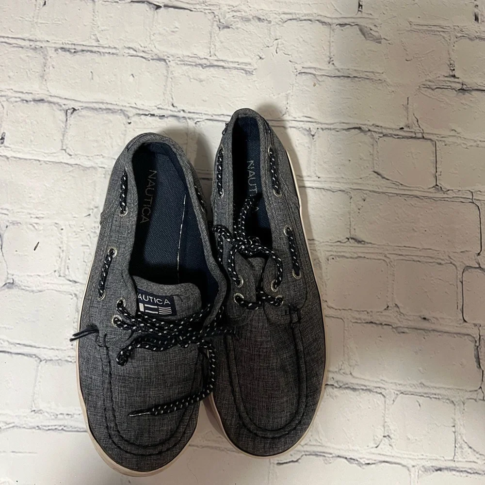 Girls' Nautica Boat Shoes, Size 4